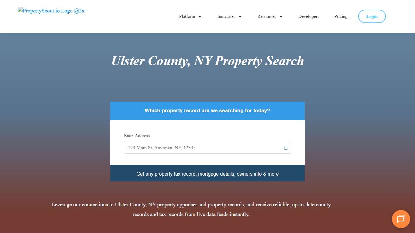 Ulster County, NY Property Records Search - Propertyscout.io